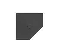 BetteFloor Caro receveurs de douche pentagonaux avec BetteAntidérapant Pro, 900x900mm, 7191-400AE, Couleur: Raven