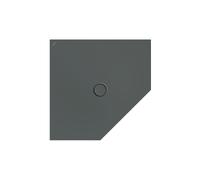 BetteFloor Caro receveurs de douche pentagonaux avec BetteGlasur Plus, 1000x1000mm, 7211-403PLUS, Couleur: Smoke matt