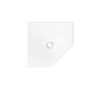 BetteFloor Caro receveurs de douche pentagonaux avec BetteGlasur Plus, 900x900mm, 7191-000PLUS, Couleur: Blanc