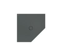 BetteFloor Caro receveurs de douche pentagonaux avec BetteGlasur Plus, 900x900mm, 7191-403PLUS, Couleur: Smoke matt