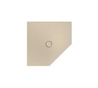 BetteFloor Caro receveurs de douche pentagonaux avec BetteGlasur Plus, 900x900mm, 7191-422PLUS, Couleur: Beige mat