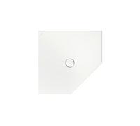 BetteFloor Caro receveurs de douche pentagonaux avec BetteGlasur Plus, 900x900mm, 7191-440PLUS, Couleur: Neige (blanc mat)