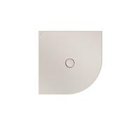 BetteFloor Corner receveurs de douche quart de cercle avec BetteGlasur Plus, 900x900mm, 5421-423PLUS, Couleur: Flax mat