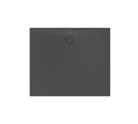 BetteFloor Floor Receveur de douche latéral, 140x120cm, 3394-400, Couleur: corbeau