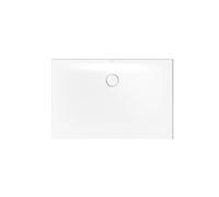 BetteFloor Floor Receveur de douche latéral avec glazePlus, 120x80cm, 3387-000PLUS, Couleur: Blanc