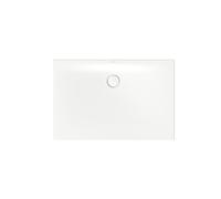 Bette BetteFloor Side zone de douche 3387-440PLUS 120x80cm, glaçure, neige