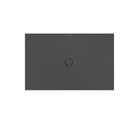 BetteFloor Receveur de douche avec support de receveur minimum et BetteAntirutsch Pro, 140x90cm, 5836-400AE,T1, Couleur: corbeau