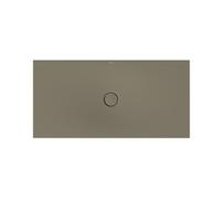 Bette BetteFloor zone de douche 5803-404PLUS 140x70cm, glaçure, graphite
