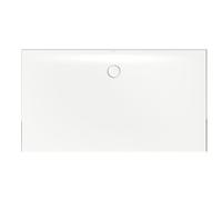Receveur de Douche Bette rectangulaire Floor Side Rectangulaire Neige Acier/Email GlazePlus 3378-...