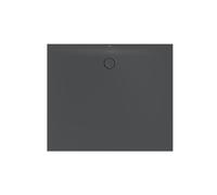 BetteFloor Side receveurs de douche avec BetteGlasurPlus, 1400x1200mm, 3394-400PLUS, Couleur: corbeau