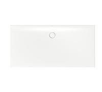Bette BetteFloor Side zone de douche 3377-440PLUS 180x90cm, glaçure, neige