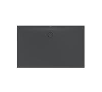 BetteFloor Side receveurs de douche avec support de receveur Minimum et BetteAntidérapant Pro, 1600x1000mm, 3397-400AE,T1, Couleur: corbeau