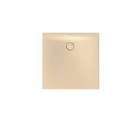 BetteFloor Side receveurs de douche avec support de receveur Minimum et BetteGlasur Plus, 900x900mm, 3381-441PLUS,T1, Couleur: crème