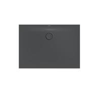 Bette BetteFloor Side zone de douche 3374-400 110x80cm, corbeau