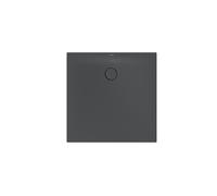 Bette BetteFloor Side zone de douche 3381-400 90x90cm, corbeau