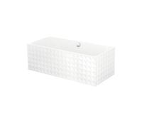 BetteLoft Ornement baignoire, 1810x810x420mm, 3172-000CFXX6A,AS, Couleur: Blanc avec faux antidérapant