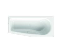 BetteLuna baignoire à encombrement réduit, 170x75x45cm, 2750, gauche, 2750-000Plus, Couleur: Blanc avec Glasur Plus
