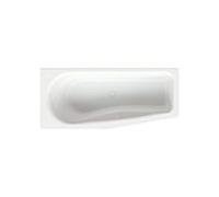 BetteLuna baignoire0 BetteLuna x 75 cm, blanc, extrémité de pied inclinée à droite