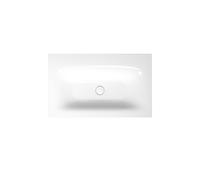BetteLux lavabo à encastrer, 1 trou pour robinet, sans trop-plein, 800x495x120mm, A161-000HLW1,PW, Couleur: Blanc avec Glasur Plus