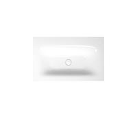 BetteLux lavabo à encastrer sans trou de robinet, A161 800 x 495 mm, A161-000,PW, Couleur: Blanc avec Glasur Plus