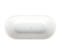 BetteLux Oval Baignoire, version encastrable, 1900x900x450mm, 3467-000AS, Couleur: Blanc avec faux antidérapant