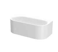 BetteLux Oval Silhouette I Baignoire en applique, 2 inclinaisons du dossier, 1700x800x450mm, 3415-000CWVVS, Couleur: Blanc