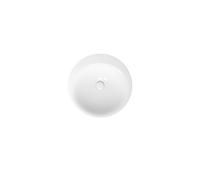 BetteLux Ovale lavabo à encastrer, rond, 1 trou pour robinet, sans trop-plein, 500x500x100mm, A220-000HLW1, Couleur: Blanc