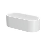 BetteLux Ovale Silhouette Baignoire îlot, en pose libre, 2 inclinaisons du dossier, 1800x800x450mm, 3466-000CFXXS,AS, Couleur: Blanc avec faux antidérapant