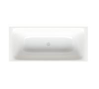 BetteLux Shape baignoire rectangulaire sur pieds 180x80x45cm, 2 en arrière, 3452-000AS, Couleur: Blanc avec faux antidérapant