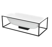 BetteLux Shape Baignoires rectangulaires îlot, 2 inclinaisons du dossier, 1900x900x450mm, 3453-000, Couleur: Blanc