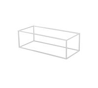 BetteLux Shape cadre, 1700x750x575mm, Q001-807, Couleur: Blanc texture fine matte