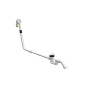 BetteMono flow garniture d'écoulement et de trop-plein avec arrivée, Ø 52mm, émaillée, B641-001, Couleur: Pergame