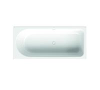 BetteOcean baignoire 170x70 cm, 8852, trop-plein à l'arrière, blanc, 8852-000AS, Couleur: Blanc avec faux antidérapant