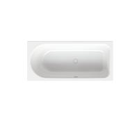 BetteOcean Baignoires rectangulaires, installation, trop-plein à droite, côté pieds à droite, 1500x700x450mm, 8859-000AS, Couleur: Blanc avec faux antidérapant