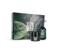BETTER BE BOLD Coffret soin crâne chauve I Shampooing 200 ml + crème rasage I Nettoyage doux hydratation apaisante I Aloe vera peau sensible I routine rasage homme vegan soin complet