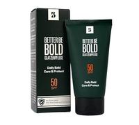 BETTER BE BOLD - Crème Solaire Cuir Chevelu SPF 50 50 ml I Protection UV Haute Performance I Soin Hydratant Tête Rasée I Peau Exposée Soleil I Protection Quotidienne Crâne Rasé