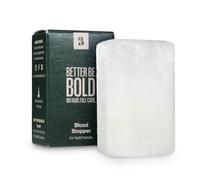 BETTER BE BOLD - Pierre d’alun hémostatique 75 g I Arrête les saignements après rasage I Antiseptique antibactérien I 100% naturel I Fabriquée à la main en France I soin après-rasage cuir chevelu pur