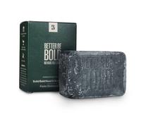 BETTER BE BOLD Soin de douche ferme pour le corps et la calvitie | Équivalent à 3 gels douche | Sans plastique | Avec charbon actif et huile de coco bio | Parfum d'aquarium d'agrumes | pH équilibré |