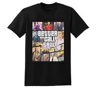 Better Call Saul T-Shirt Black Graphic Unisex Tee Shirt 3XL