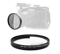 Better Focus - Lentille dioptrice rotative Split Field + 2 filtres 77 mm 82 mm 67 mm 72 mm - Prisme Filter - Lentille macro - Accessoire macro - Photographie Prism - Cadeau pour photographe (Division