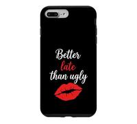 Better Late Than Ugly, Nouveauté Style Journal Femme Coque pour iPhone 7 Plus/8 Plus