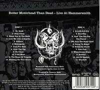 Better Motörhead Than Dead (Live at Hammersmith) by Motörhead [CD] NEUF