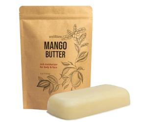 Better Shea Butter Beurre De Mangue Pure & Frais Incroyable Hydratante, Utiliser Seul Ou En Diy Corps Beurres, Savons, Lotions Et Plus Briquet Cohérence Unscented 8 Oz