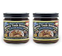 Better Than Bouillon Lot de 2 bases de palourdes avec joint d'authenticité BTB 227 ml