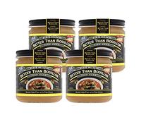 Better Than Bouillon Lot de 4 bases de poisson fabriquées à partir de poisson avec du stock de poisson, pour 9,5 litres de bouillon, 38 portions
