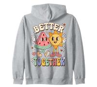 Better Together Best Friends Friendship Saying Sweat à Capuche