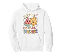 Better Together Best Friends Friendship Saying Sweat à Capuche