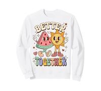 Better Together Best Friends Friendship Saying Sweatshirt
