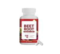Betterave - Soutien à l'oxyde nitrique et à la circulation sanguine | Poudre de betterave, sans goût. Soutient les performances à l'entraînement et l'endurance au quotidien, 60 unités