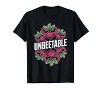 Betteraves Musculaires imbattables Fitness Fun T-Shirt Graphique avec Valeur